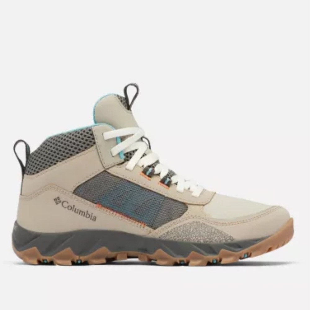 Columbia Women's Lace-Up Boots - Beige, Gray, and Tan